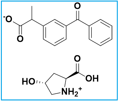 Ketoprofen trans-4-Hydroxy-L-Proline Salt